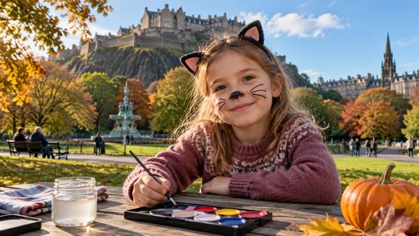 Create fun children’s Halloween face paint designs easily
